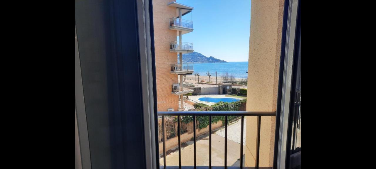 Appartamento Castell Joncar,30 M De La Playa, 1Era Linea De Mar, Vista Al Mar Roses Esterno foto
